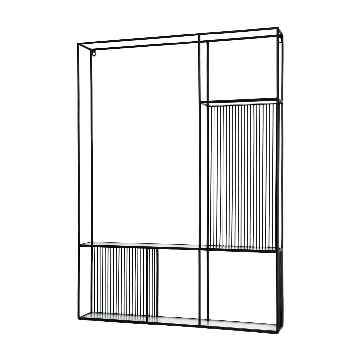Axis Shelf Unit With Glass Shelves
