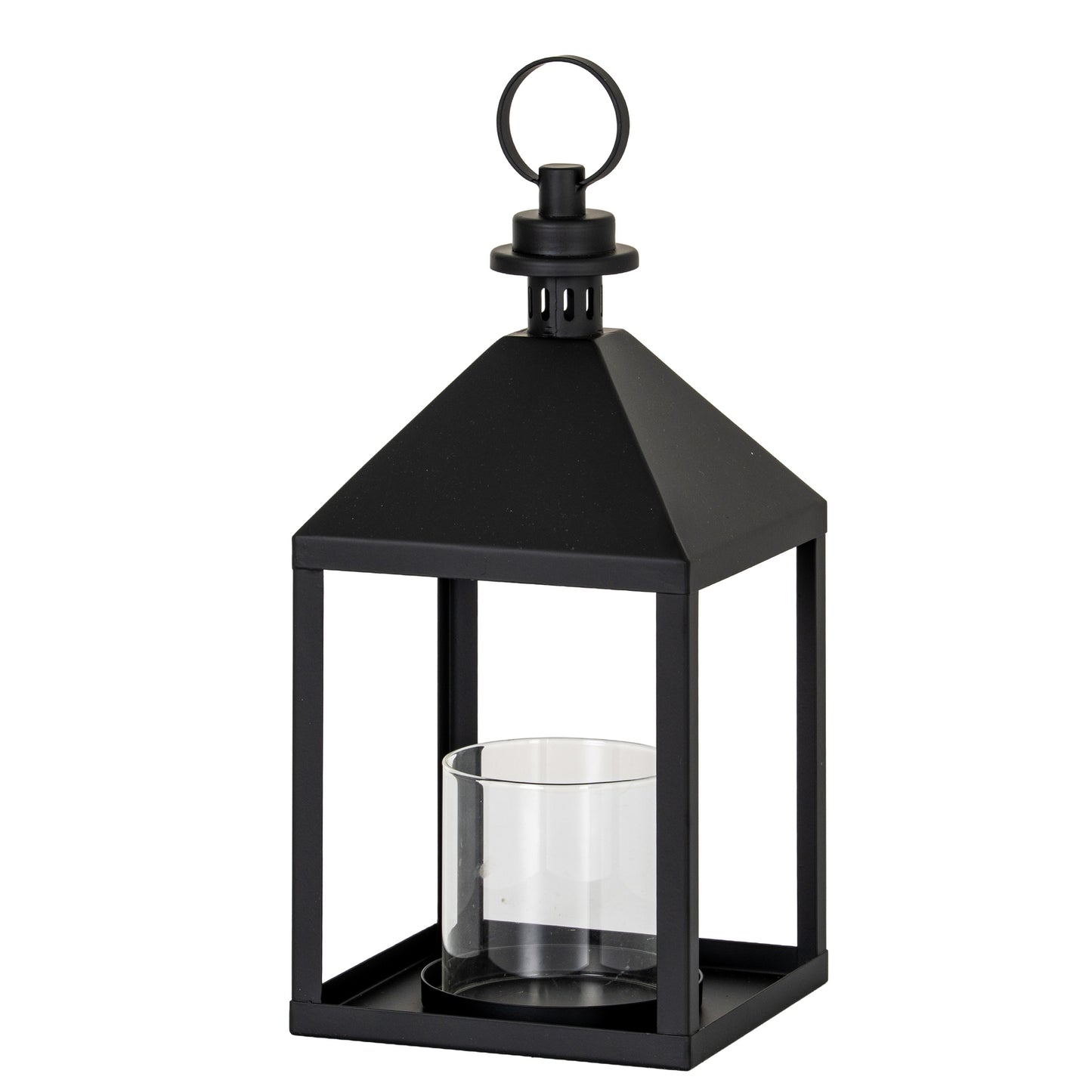 Astra Medium Lantern With Glass Candle Holder
