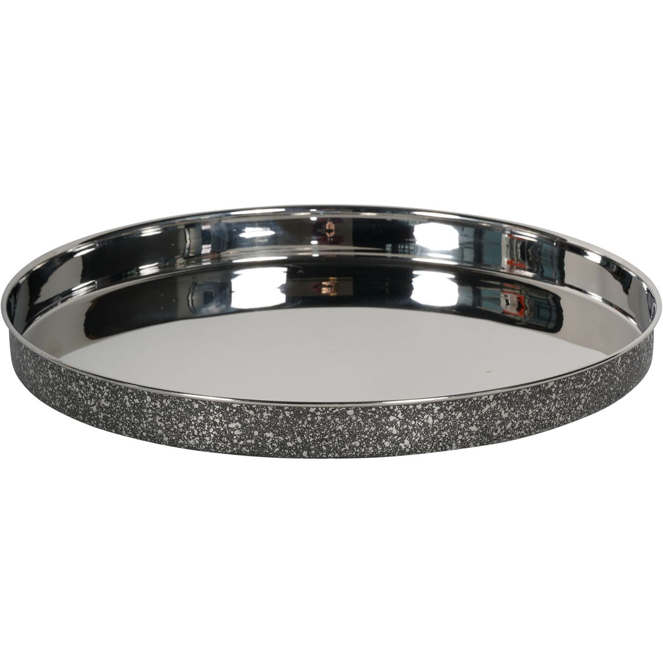 Dusky Finish Round Bar Tray 35cm