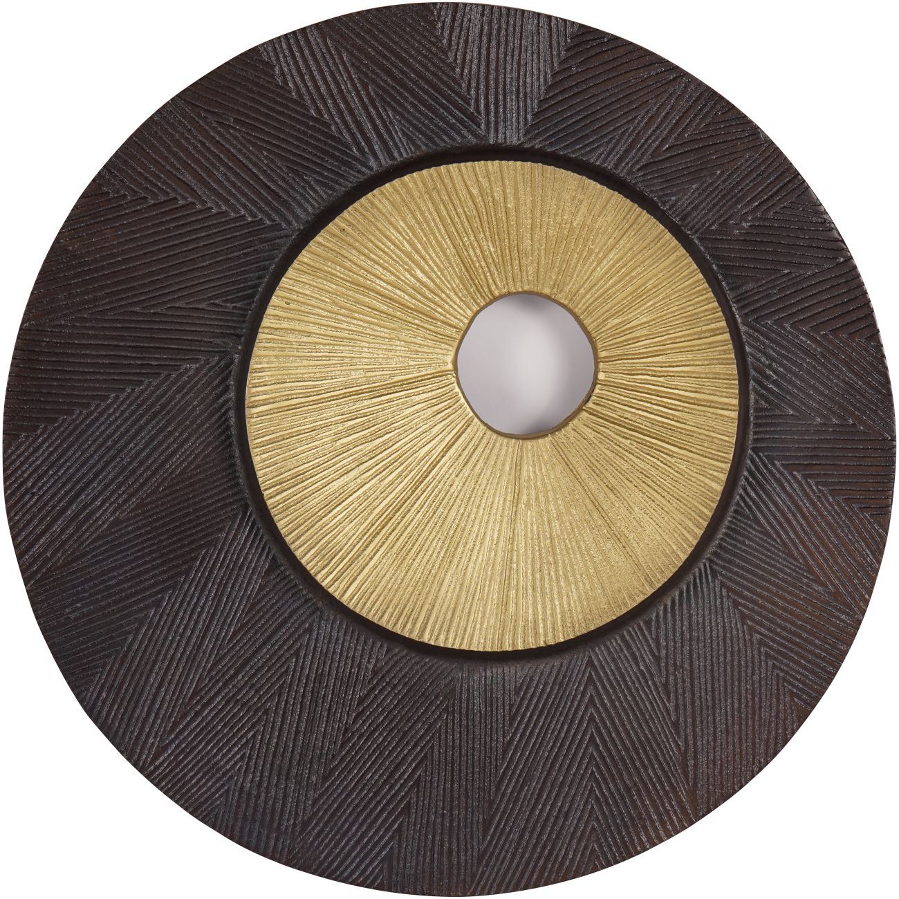 Bergen Bronze Aluminium Wall Art 45cm