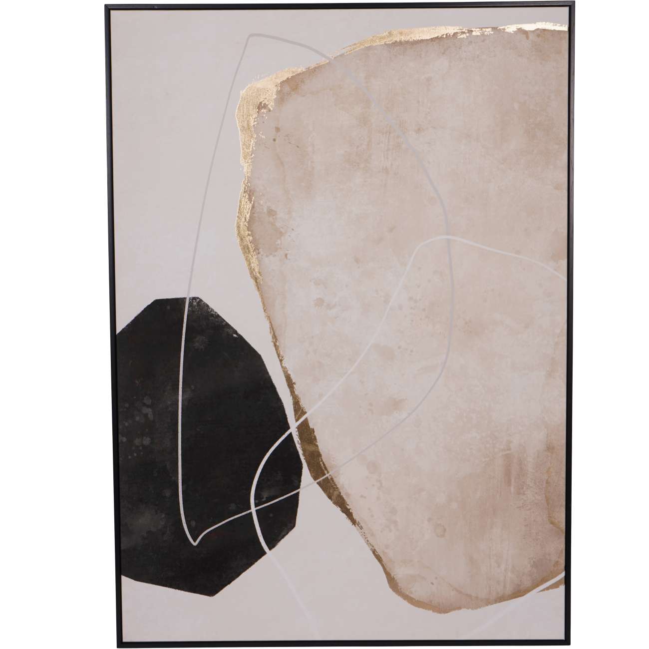 Framed Abstract Canvas