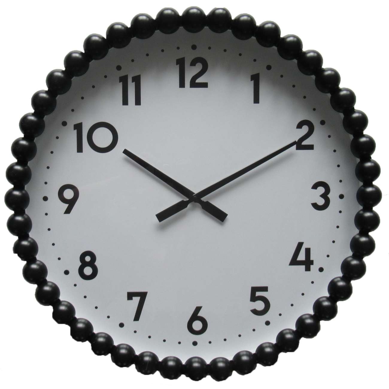 Iron wall clock