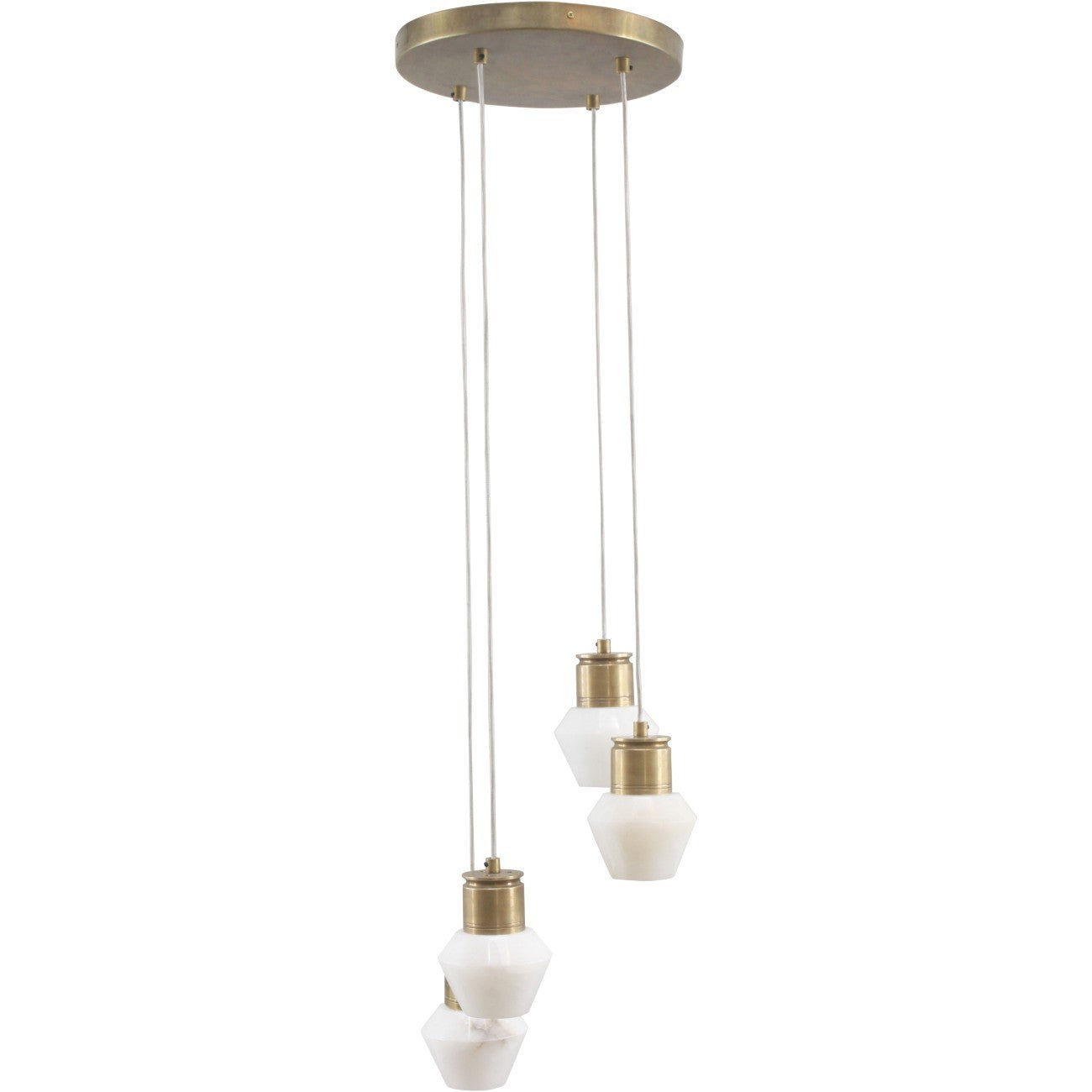 Allegra 4 Light Alabaster Pendant