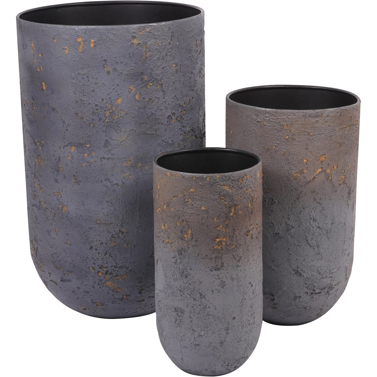 Volcano Set of Three Planters
