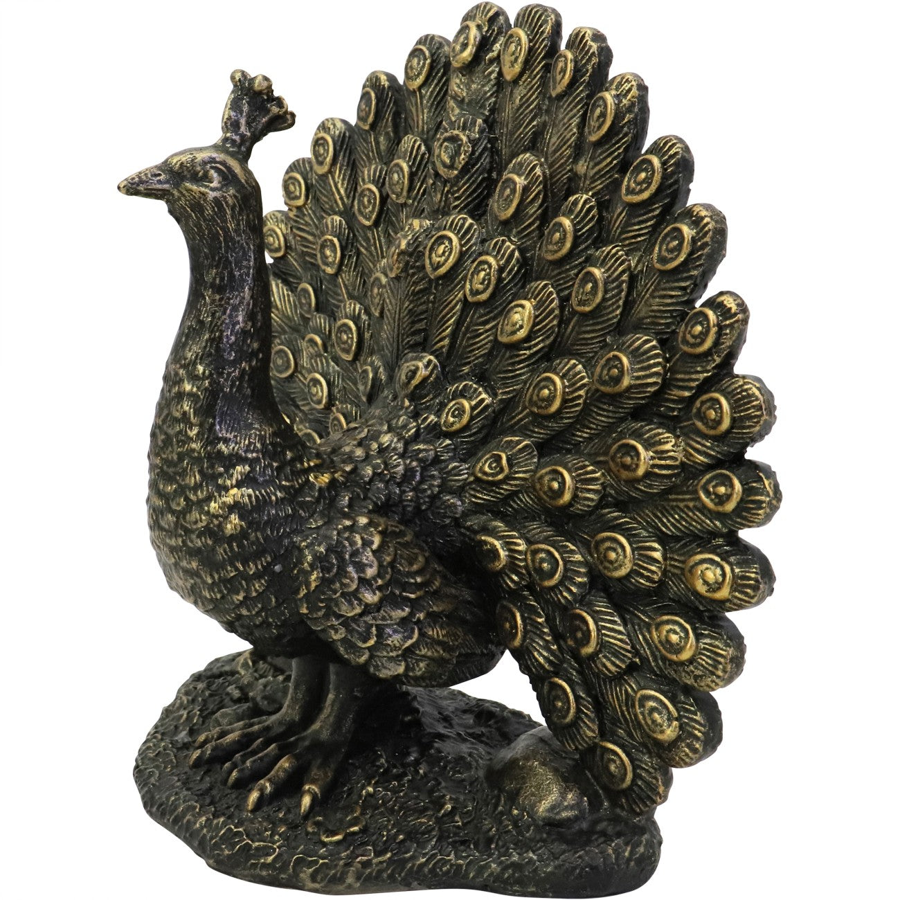 Peacock Sculpture