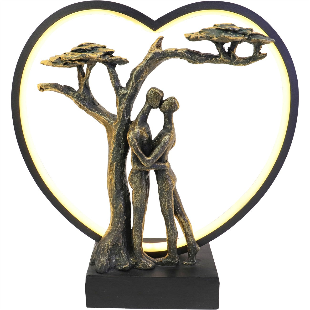 Loving Couple Light Sculpture LED USB