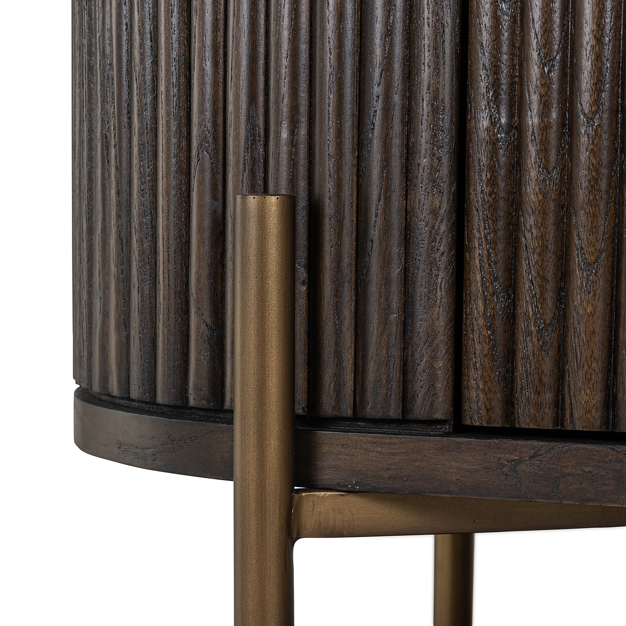 Cabinet Luxor 1-door (Brown)- Richmond Interiors