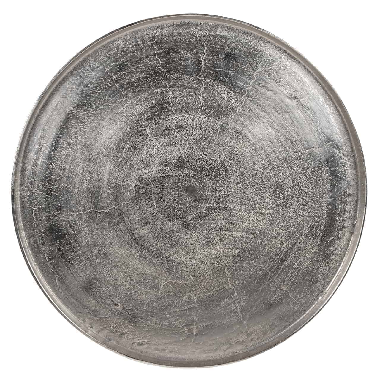 Coffee table Lyam 70Ø (Silver)- Richmond Interiors