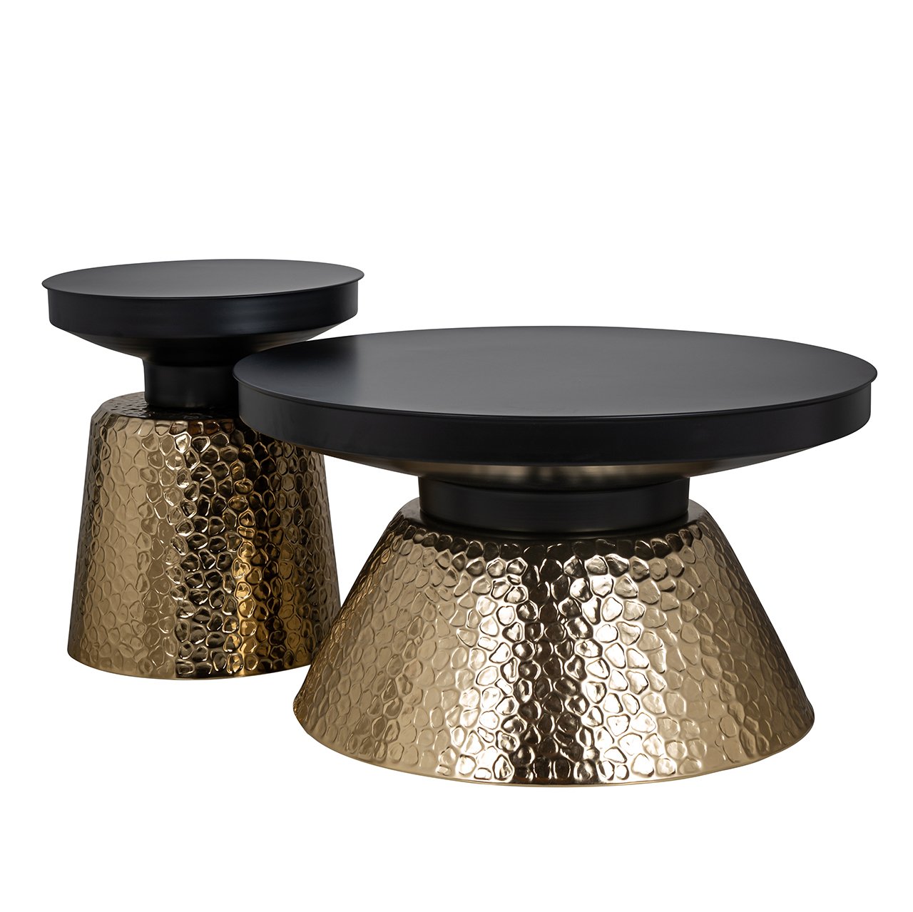 End table Freddie (Black/gold)- Richmond Interiors