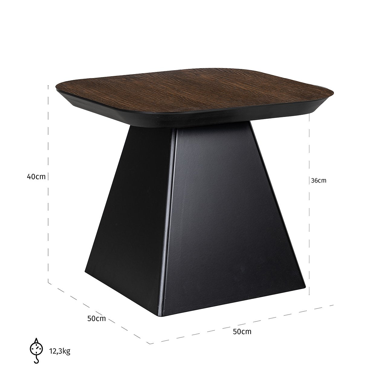 End table Bonvoy brown (Brown)- Richmond Interiors