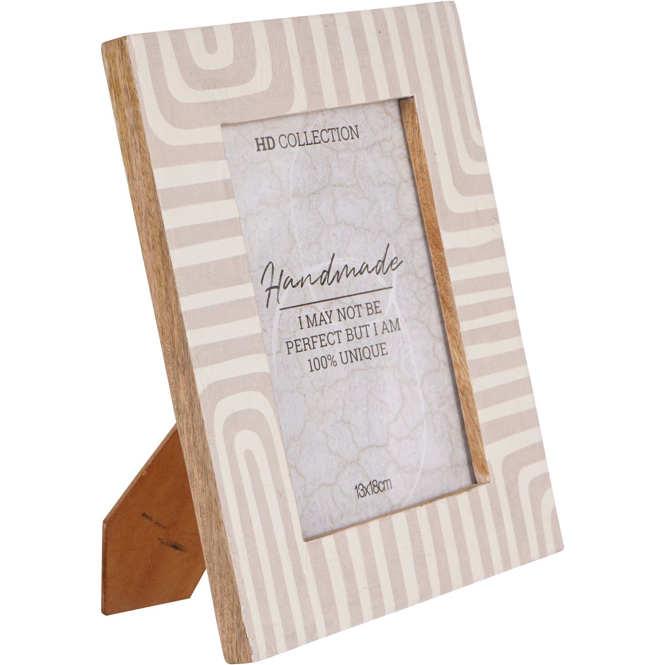 Photo Frame Mango Wood Beige 13x18cm