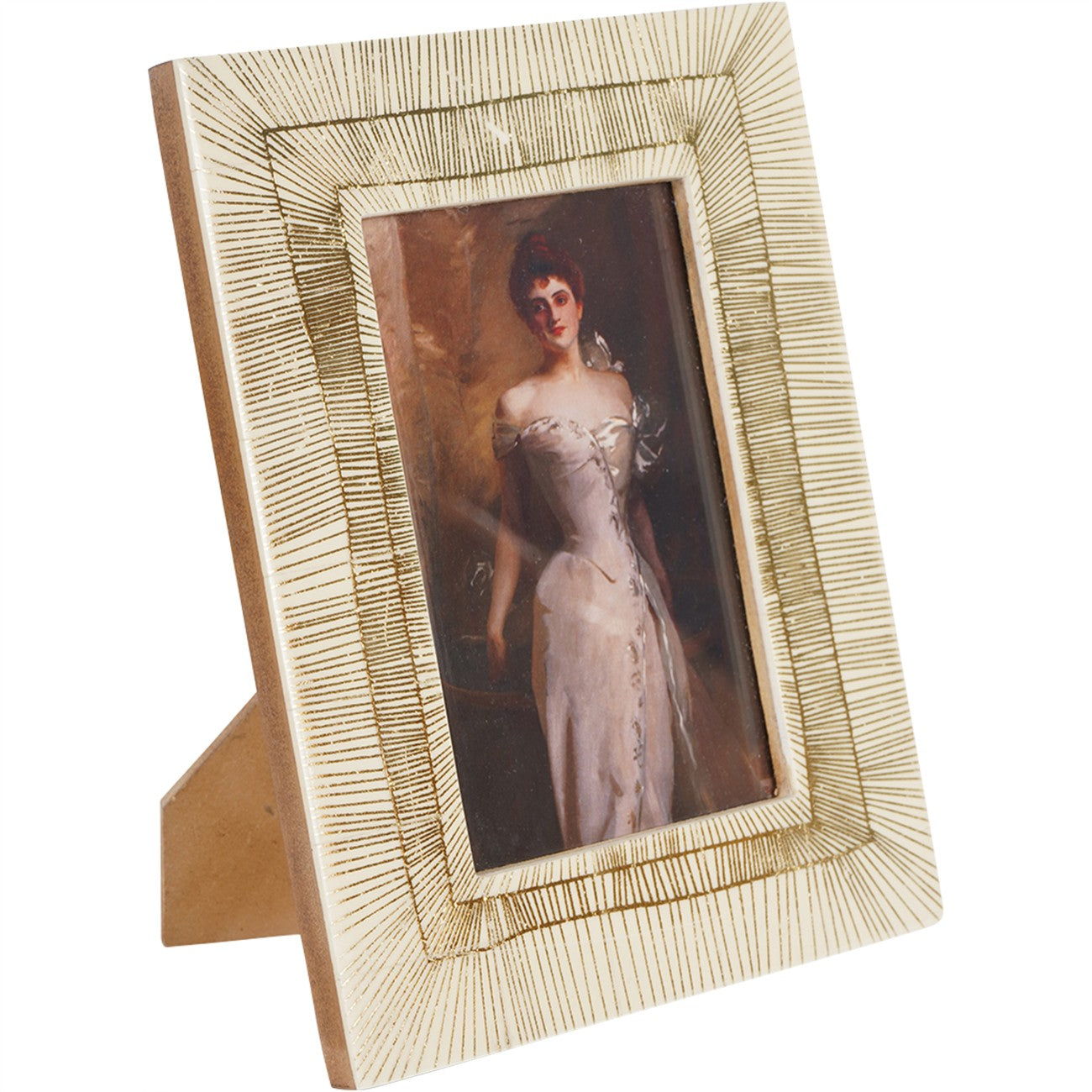 Dame Photo Frame White 5x7