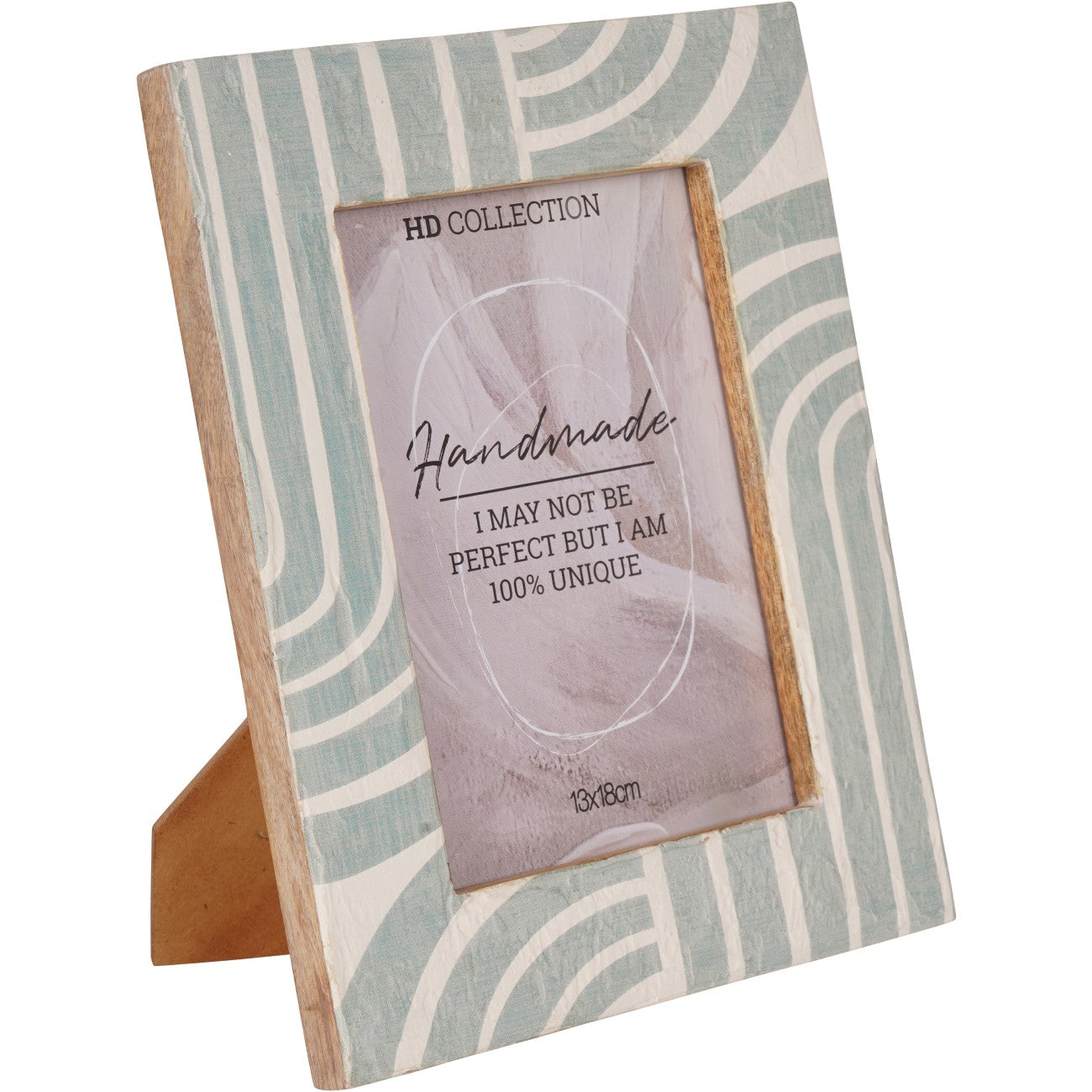 Curve Mango Wood Frame Bold 13x18cm