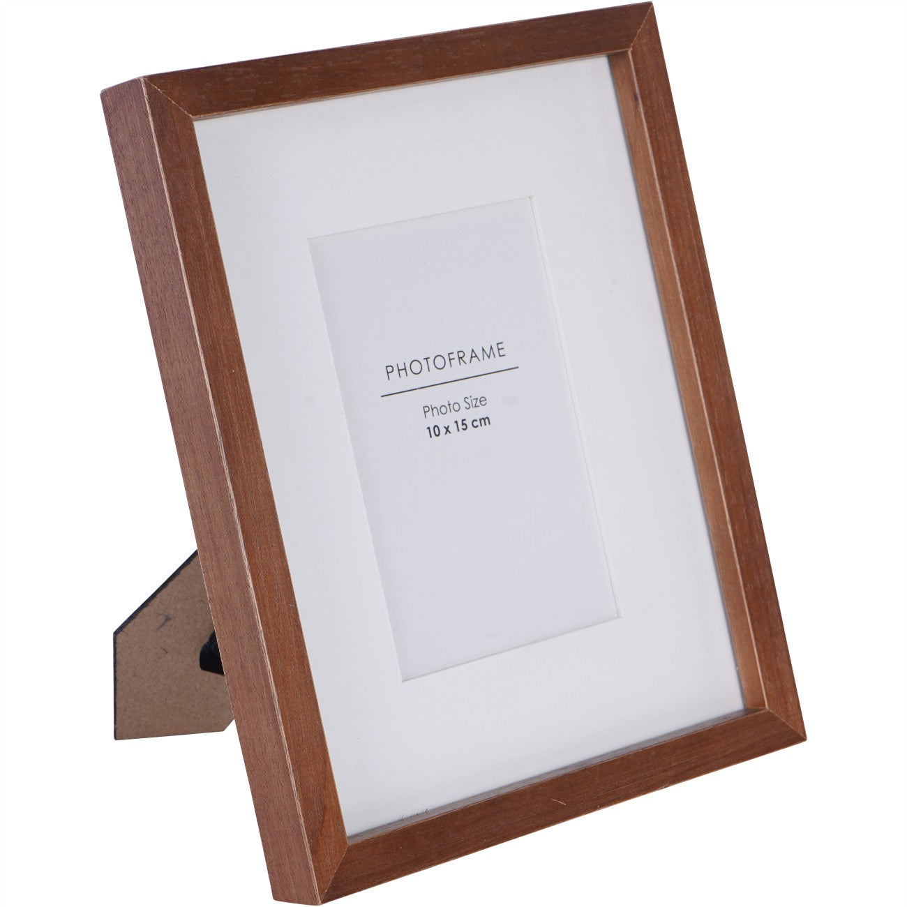 Ruben Photo Frame Rubberwood Brown 10x15cm