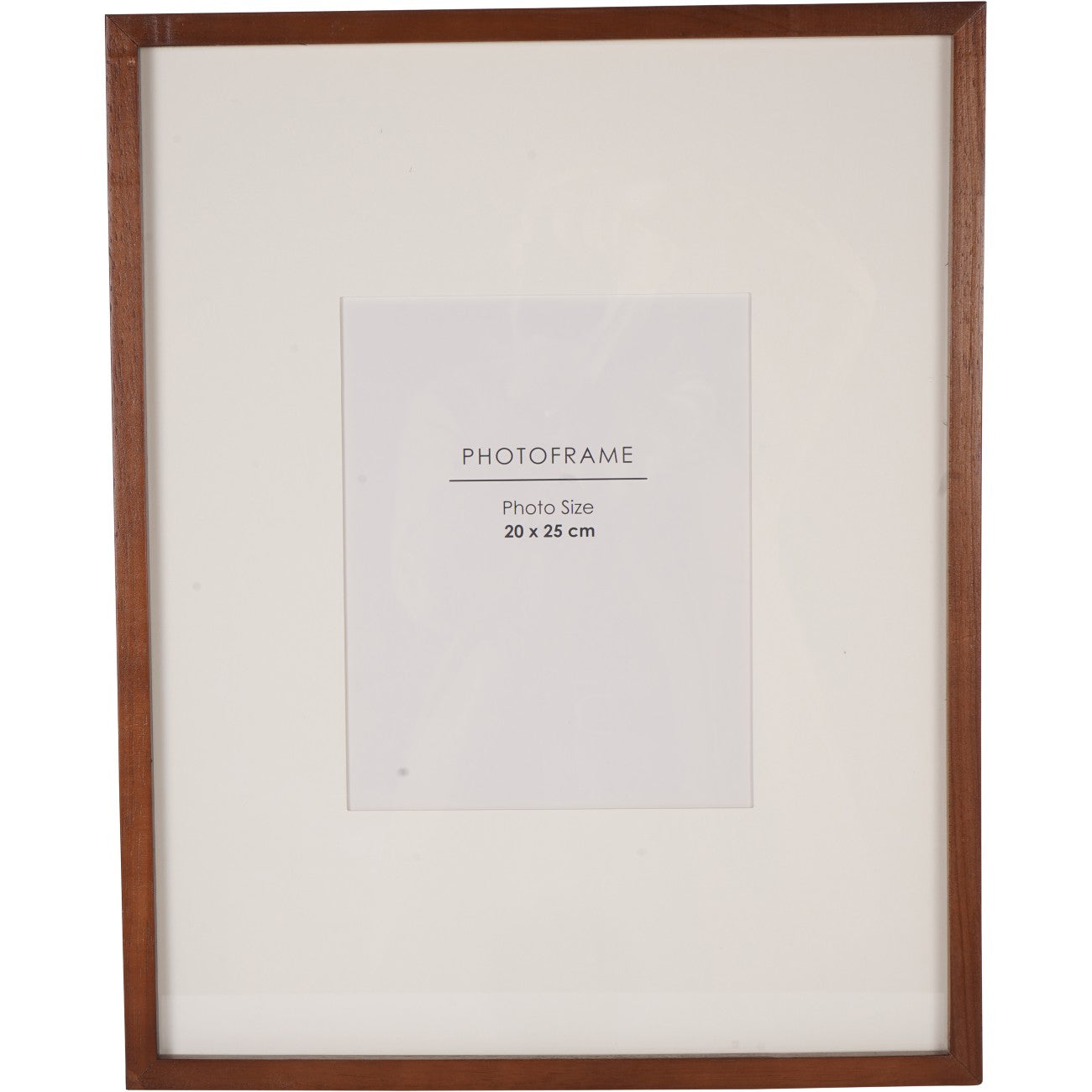 Ruben Photo Frame Rubberwood Brown 20x25cm
