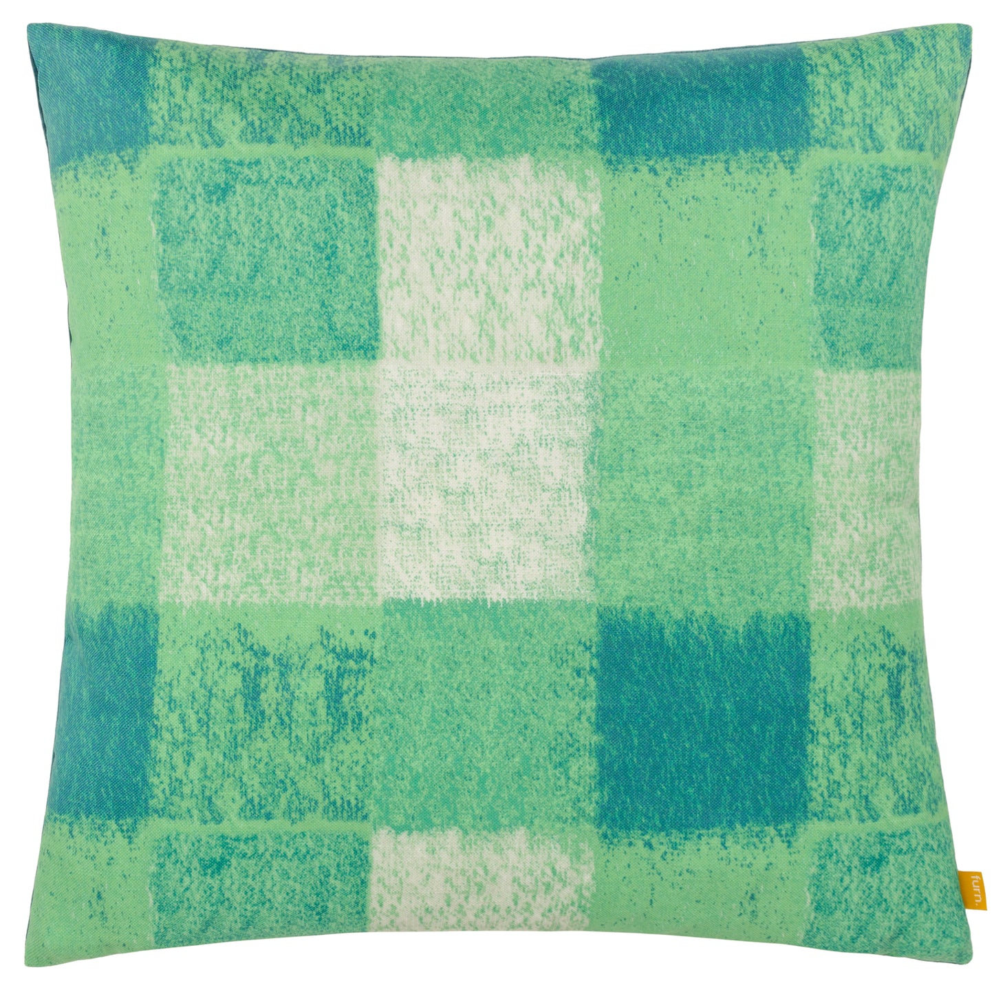 ALMA 50X50 FEATHER FILLED CUSHION GREEN