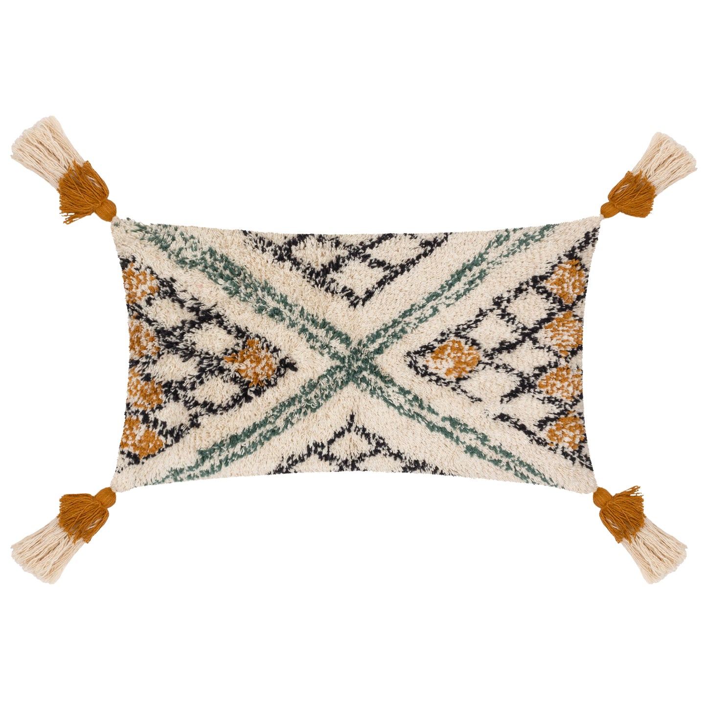 ATLAS 30X50 FEATHER FILLED CUSHION OCHRE