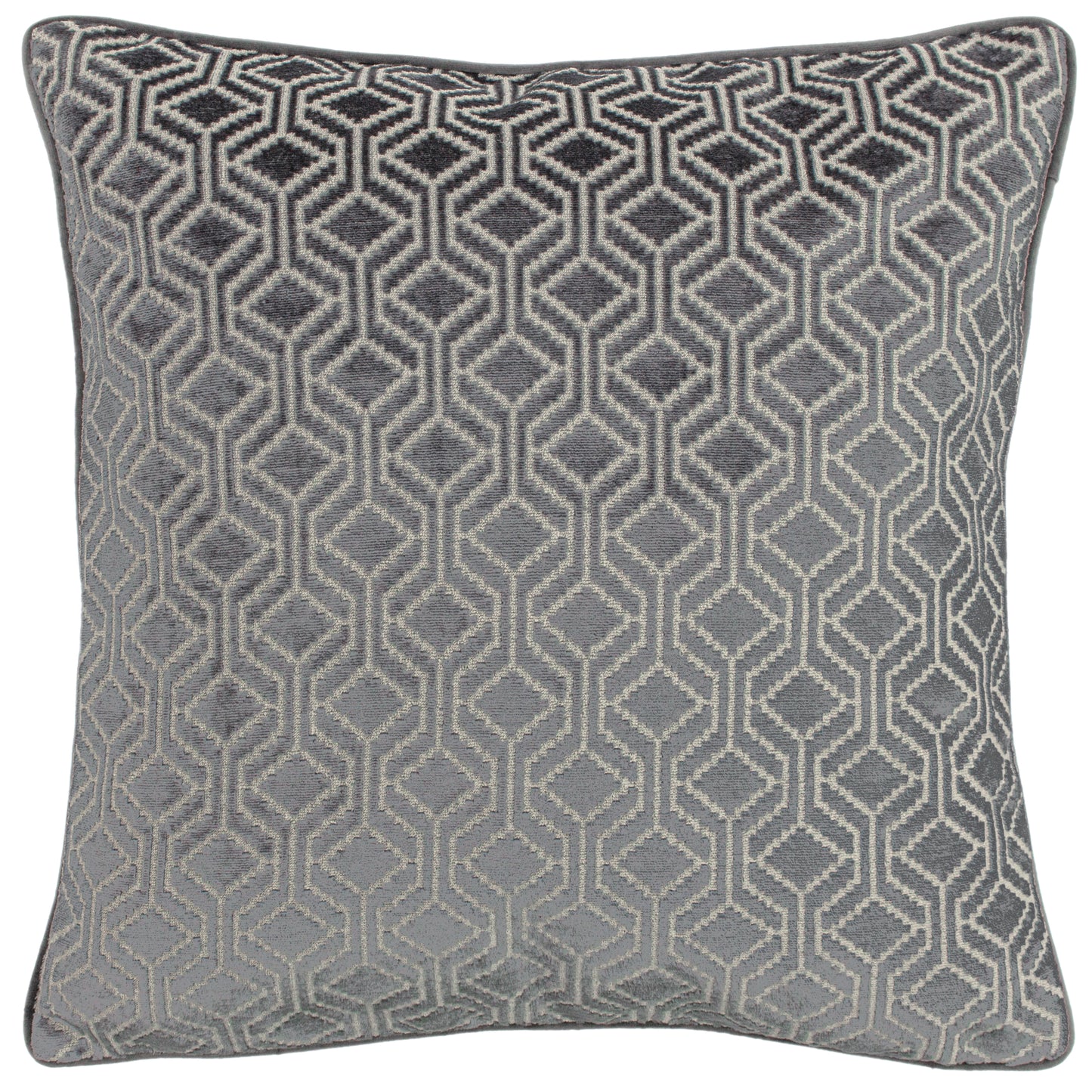 AVENUE 45X45 FEATHER FILLED CUSHION GREY