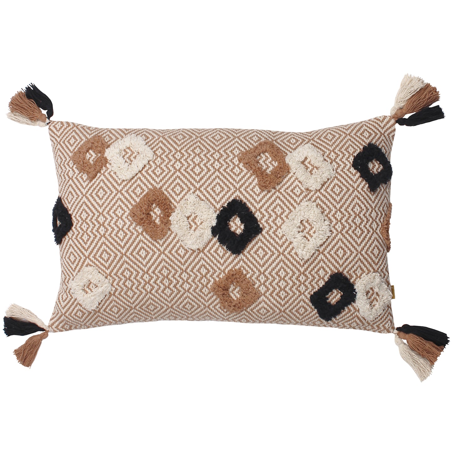 BENJI 30X50 FEATHER FILLED CUSHION CINNAMON