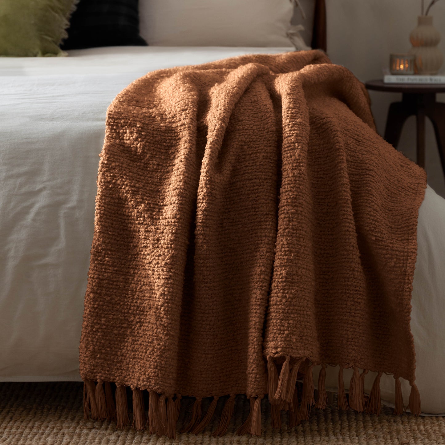 CANDAR 130X170 THROW GINGER