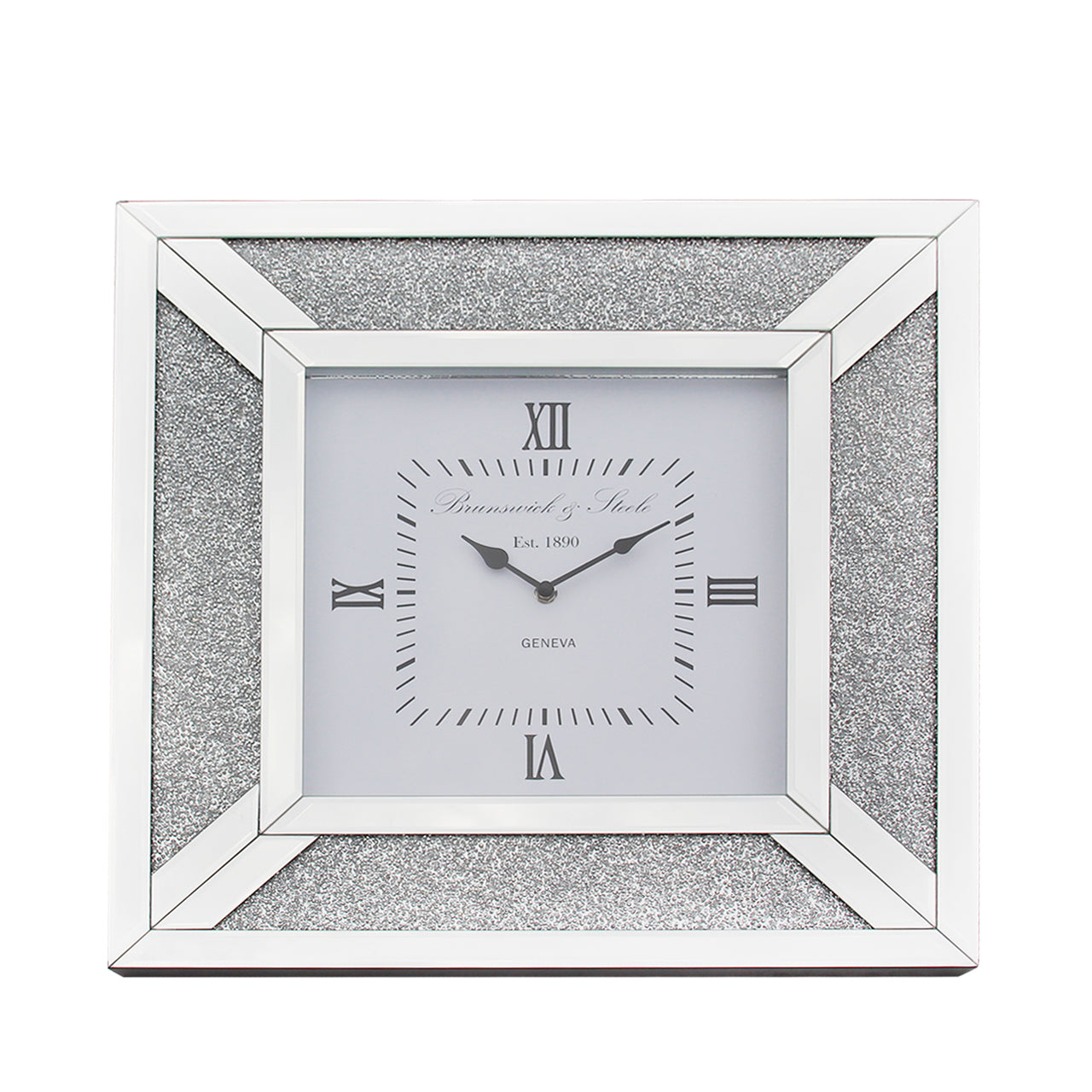 50cm Milano Mirror Wall Clock