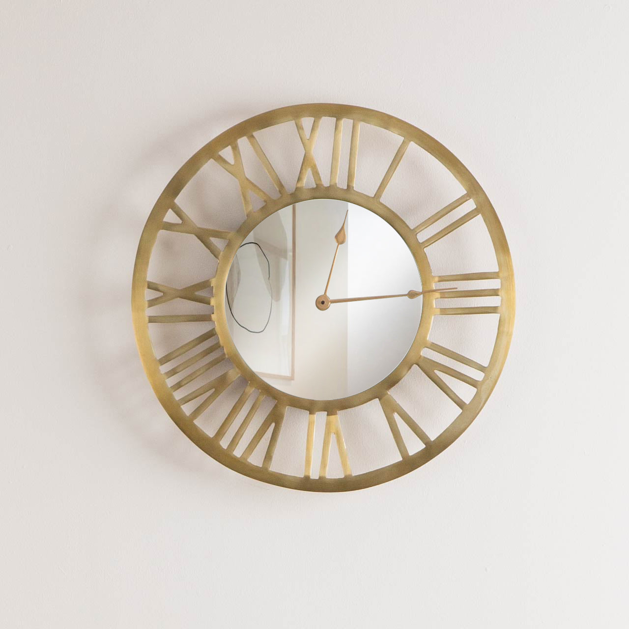 50cm Gold Wall Clock