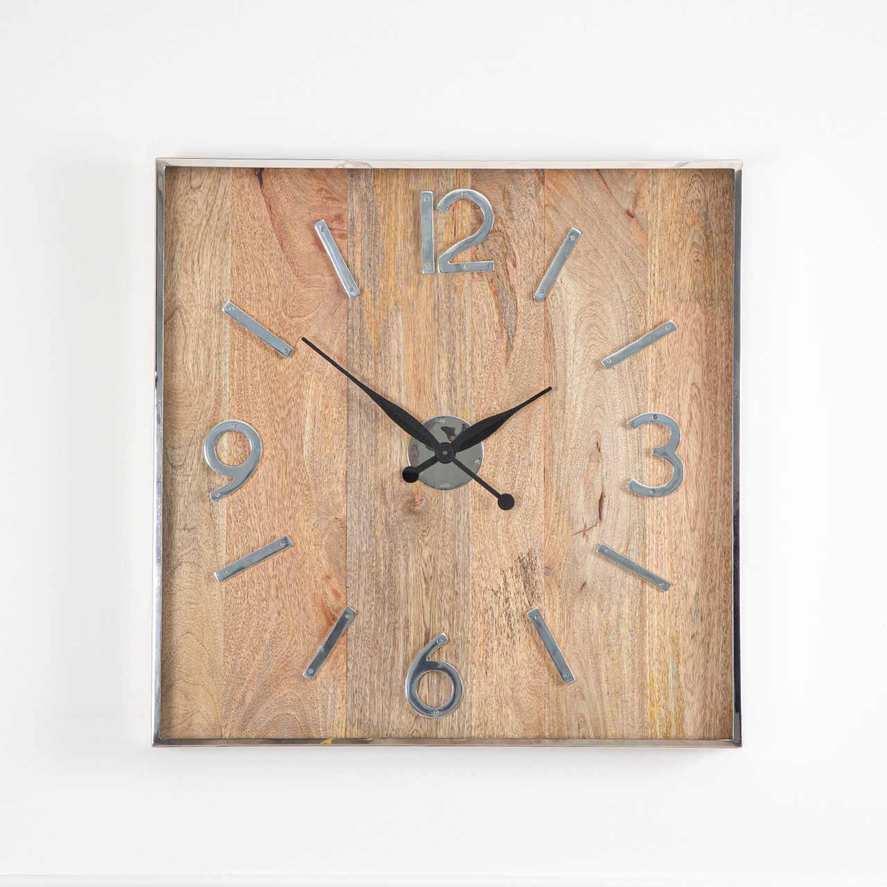 75cm Natural Wood Wall Clock