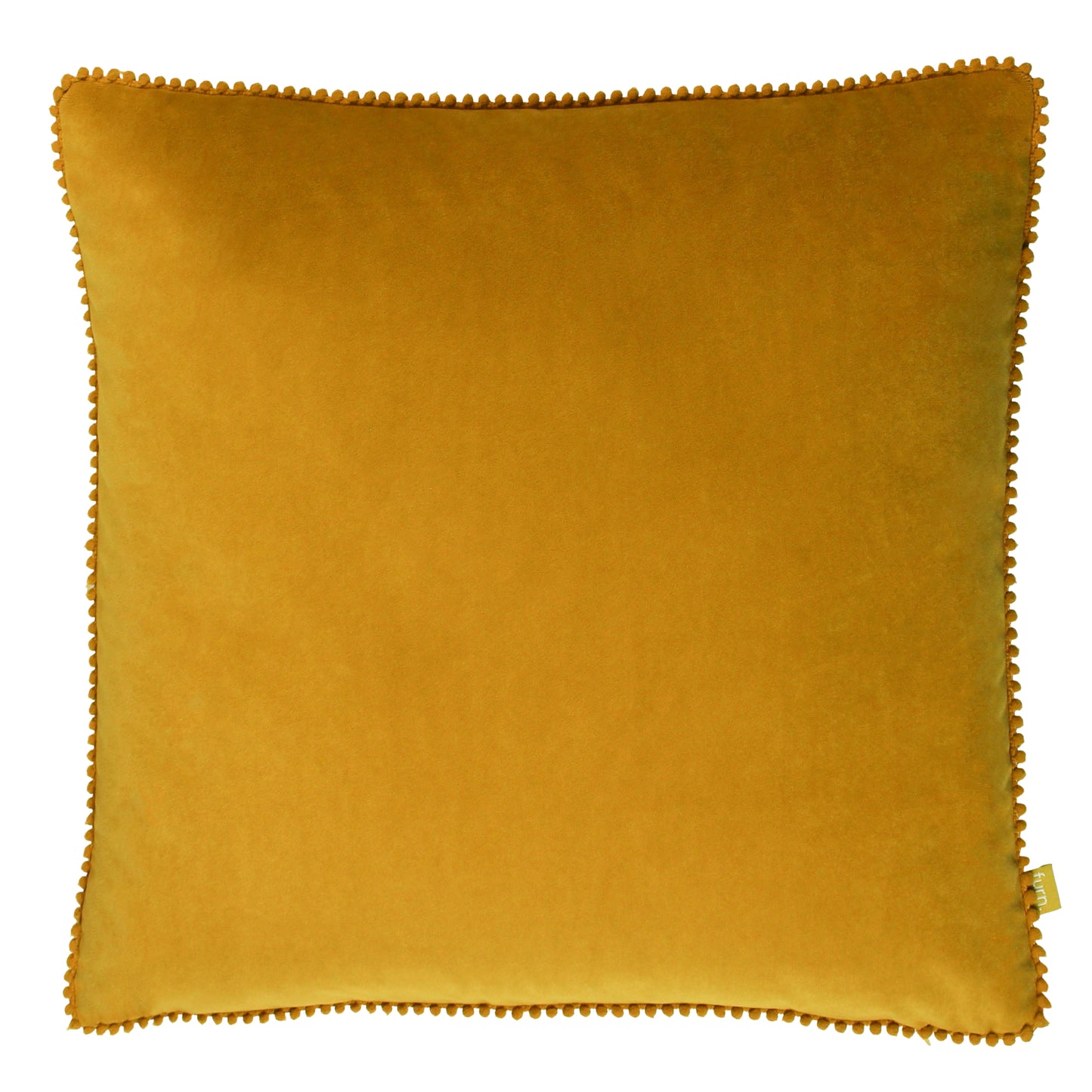COSMO 45X45 FEATHER FILLED CUSHION OCHRE