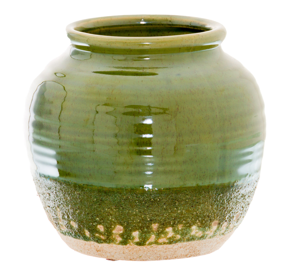 Seville Collection Olive Squat Vase