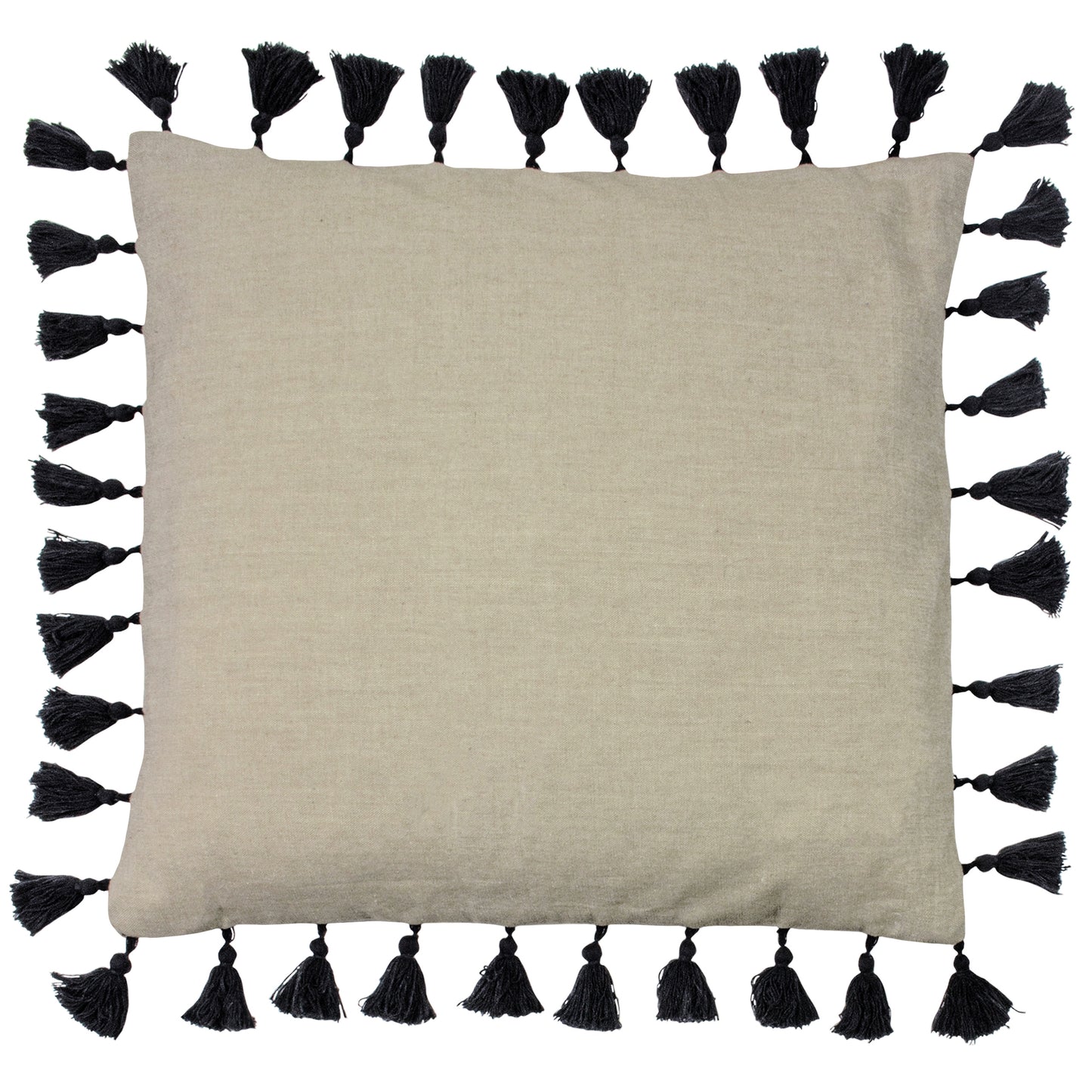 DUNE 45X45 FEATHER FILLED CUSHION BLACK
