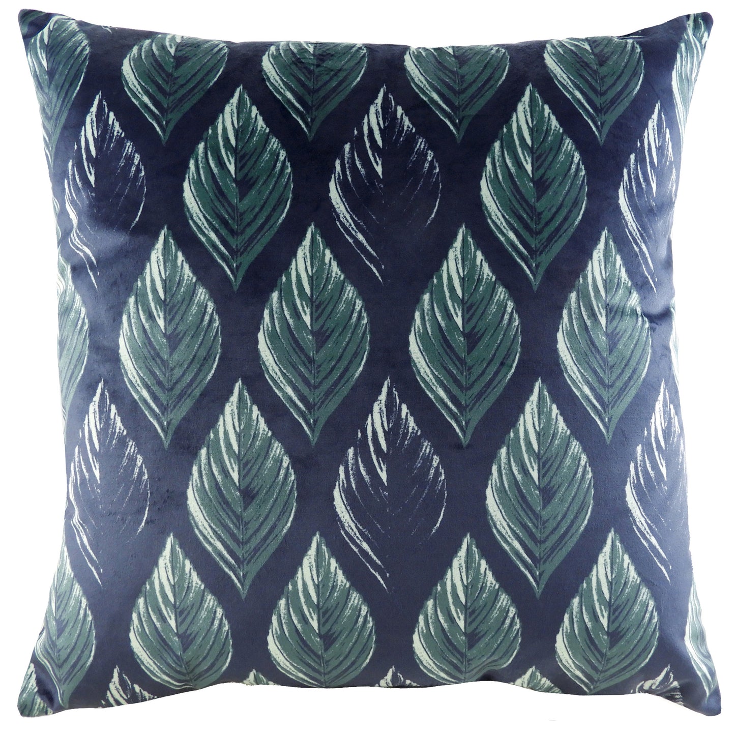 EDEN LEAVES 43X43 FEATHER FILLED CUSHION