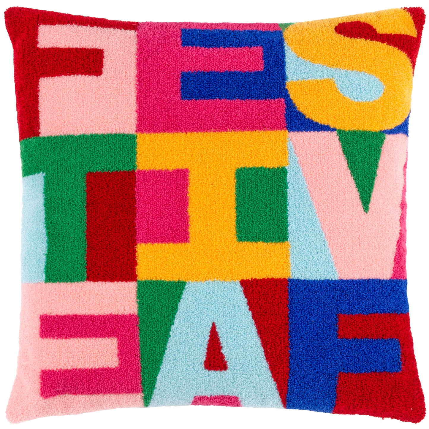 FESTIVE-VAL FESTIVE 43X43 FEATHER FILLED CUSHION MULTI