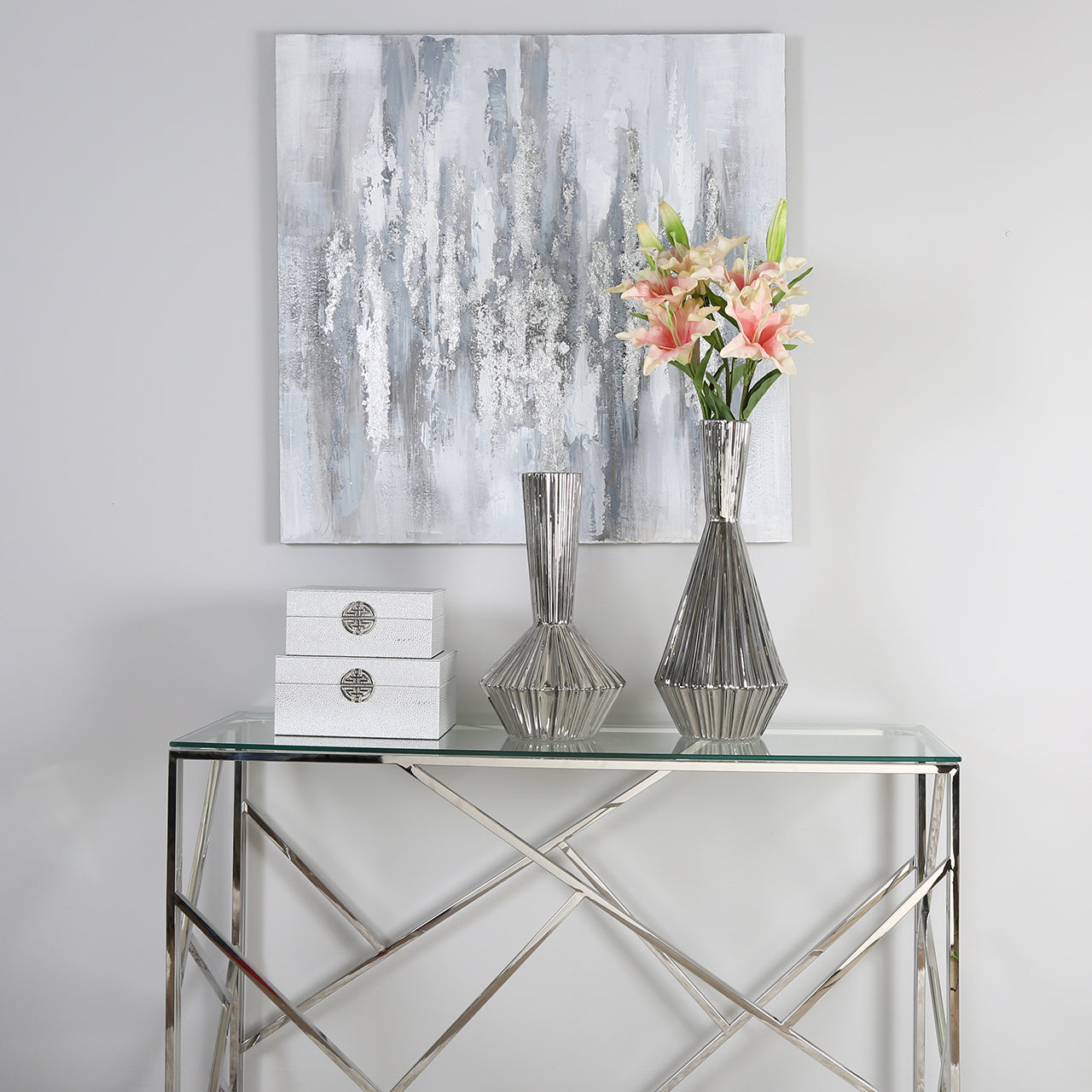 88cm Lily Flower Pink