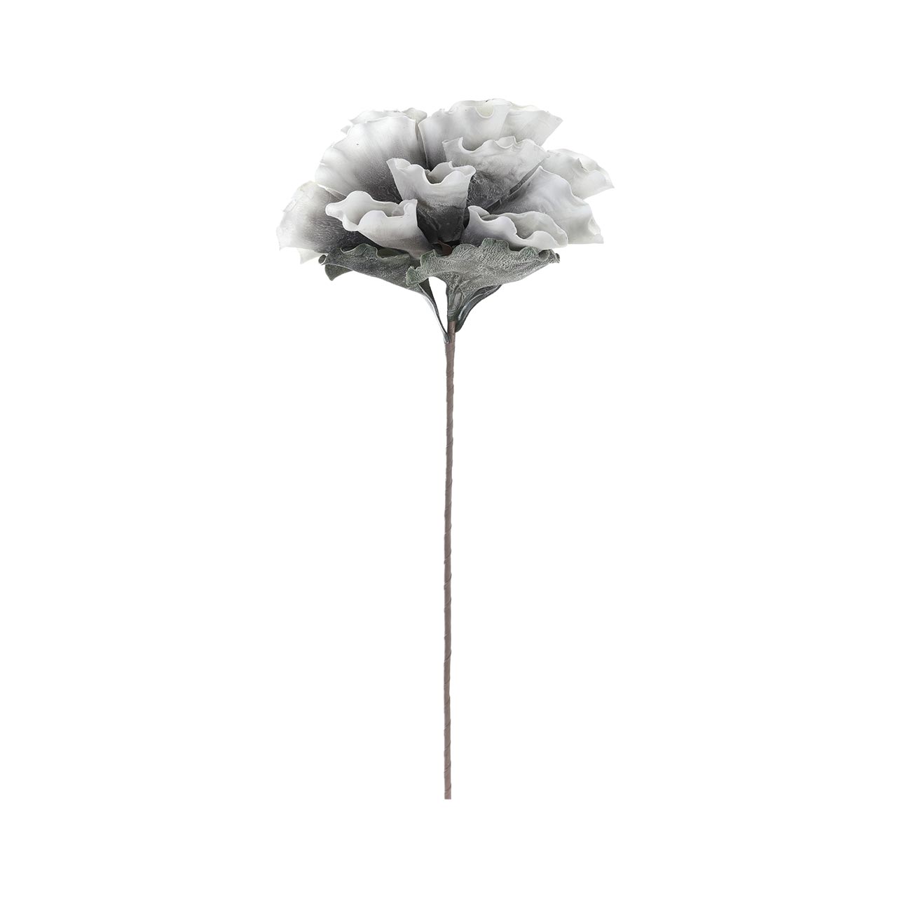 86cm Gardenia Foam Flower Grey