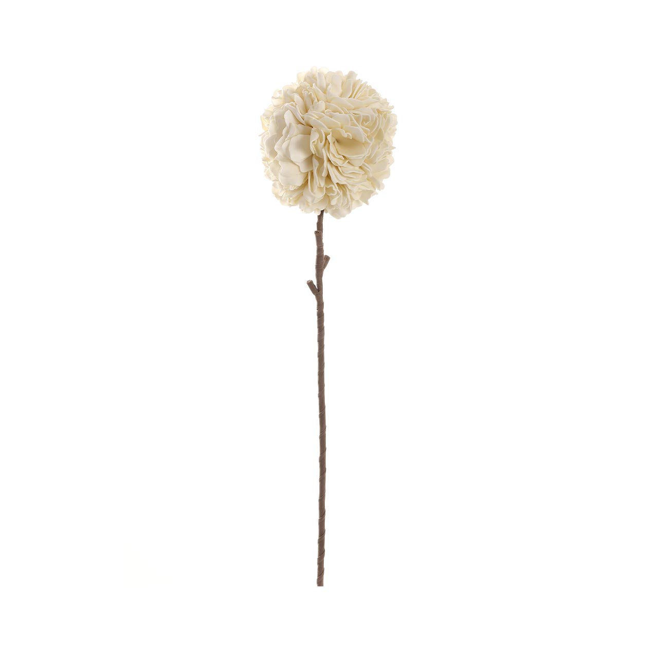 76cm Carnation Foam Flower Cream
