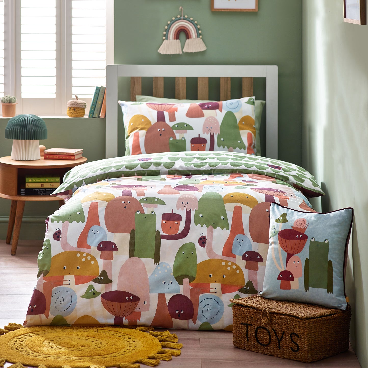 FUNGUYS TODDLER DUVET SET MULTI