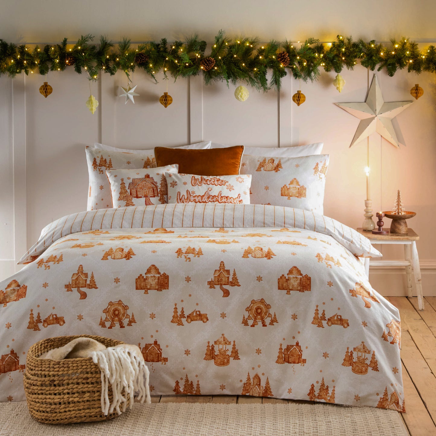GRETEL SINGLE DUVET SET CLOUD DUST