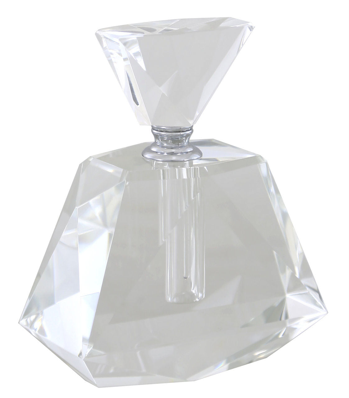 Large Crystal Perfume Bottle