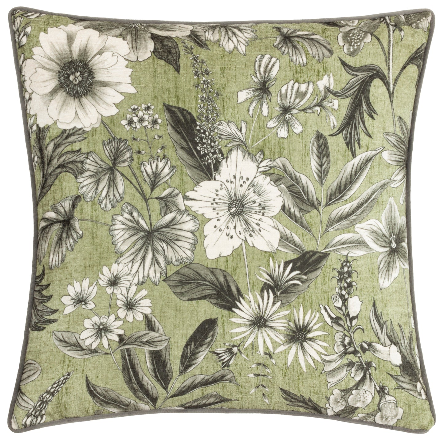 HARLINGTON BOTANY 50X50 FEATHER FILLED CUSHION MOSS