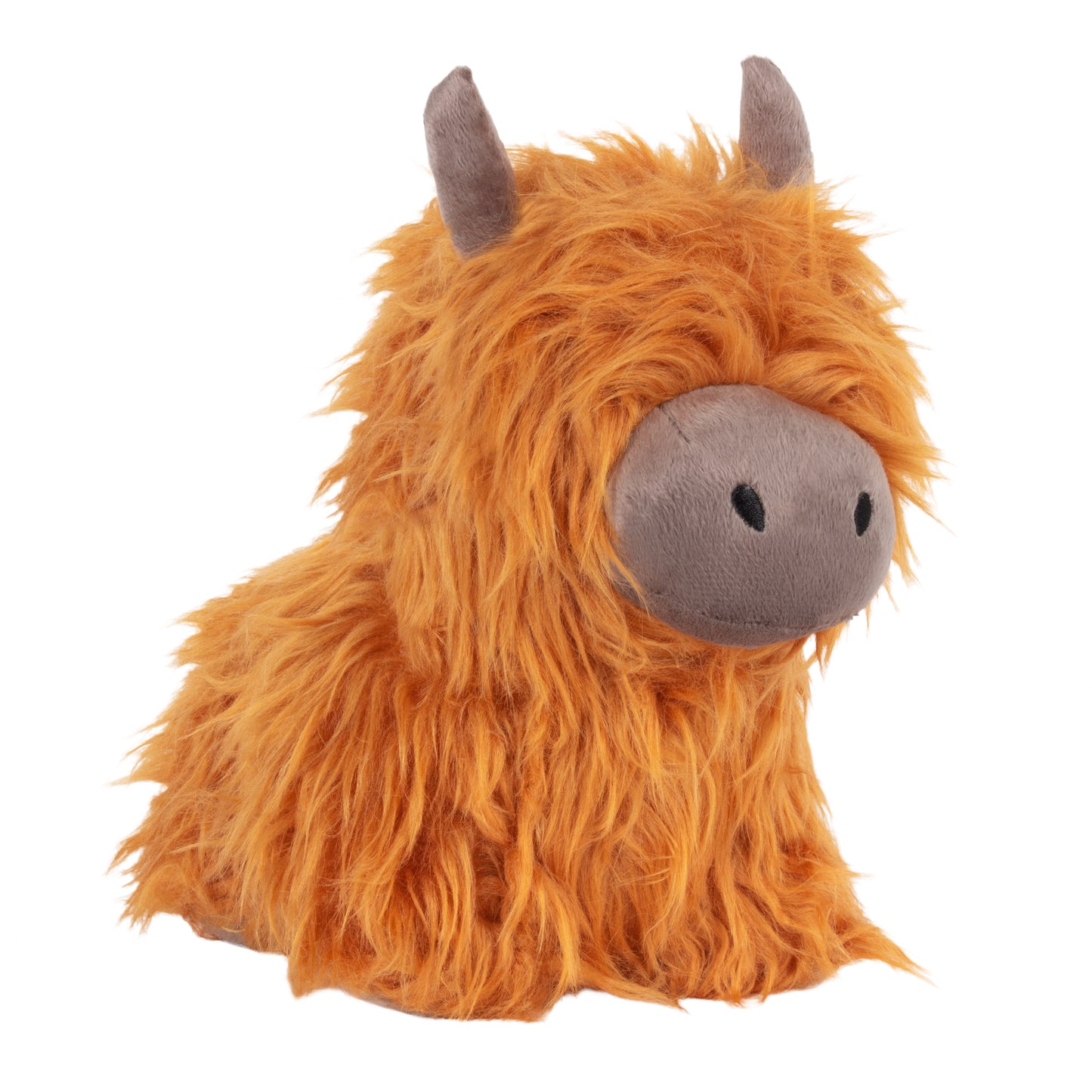 HIGHLAND COW DOORSTOP ORANGE NEW