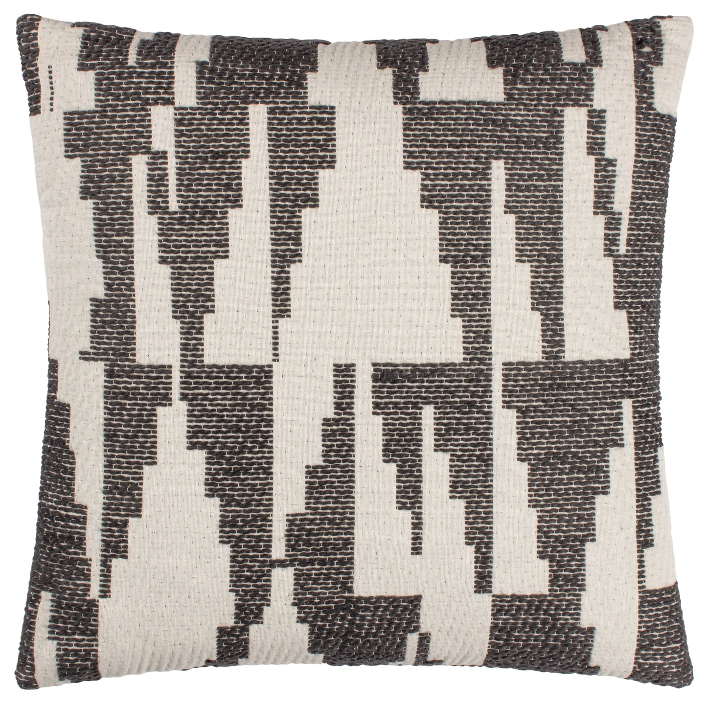 IBIZIA 50X50 FEATHER FILLED CUSHION BLACK