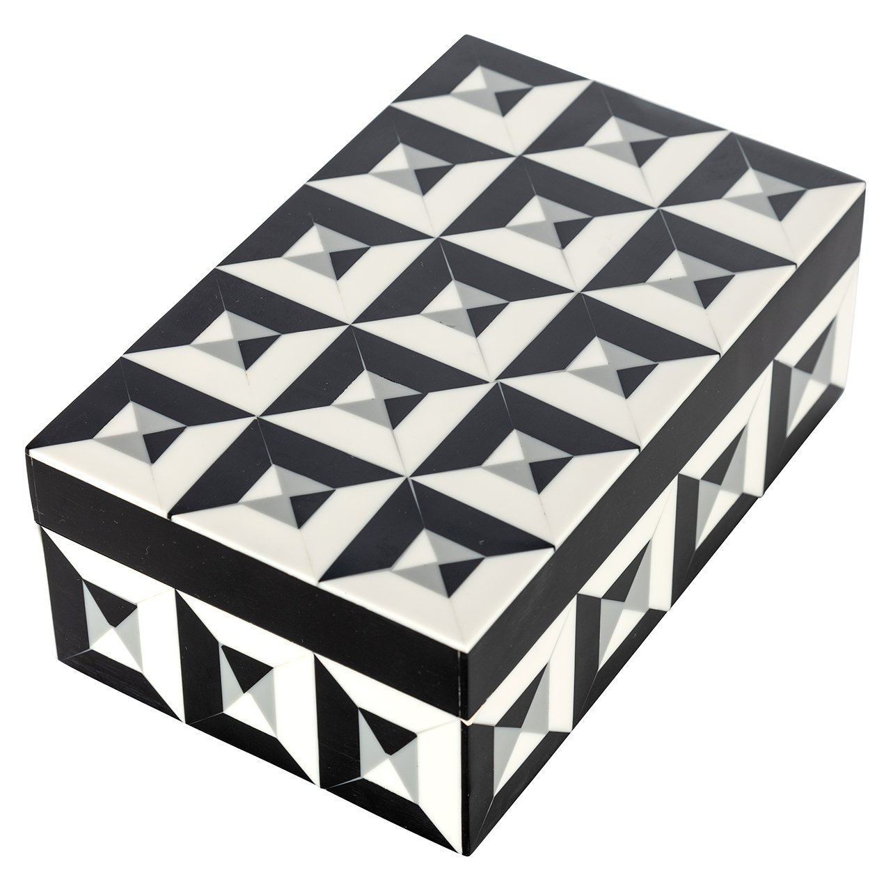 Storage Box Licia (Black/white)- Richmond Interiors