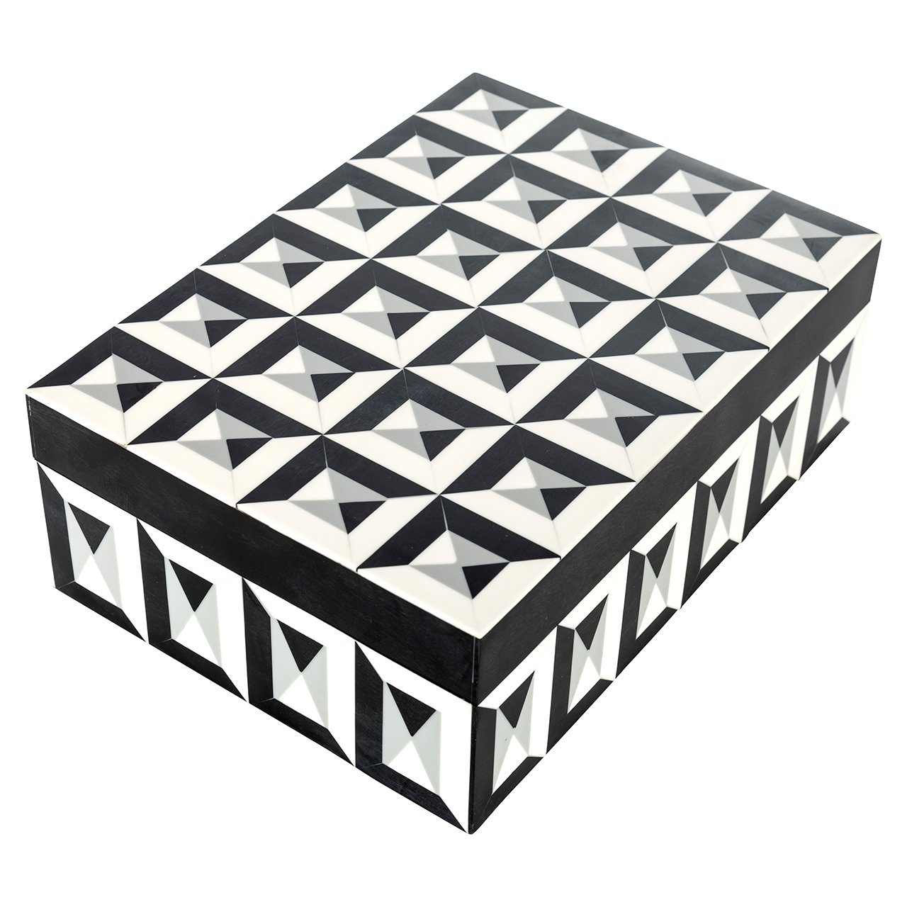 Storage Box Licia Big (Black/white)- Richmond Interiors