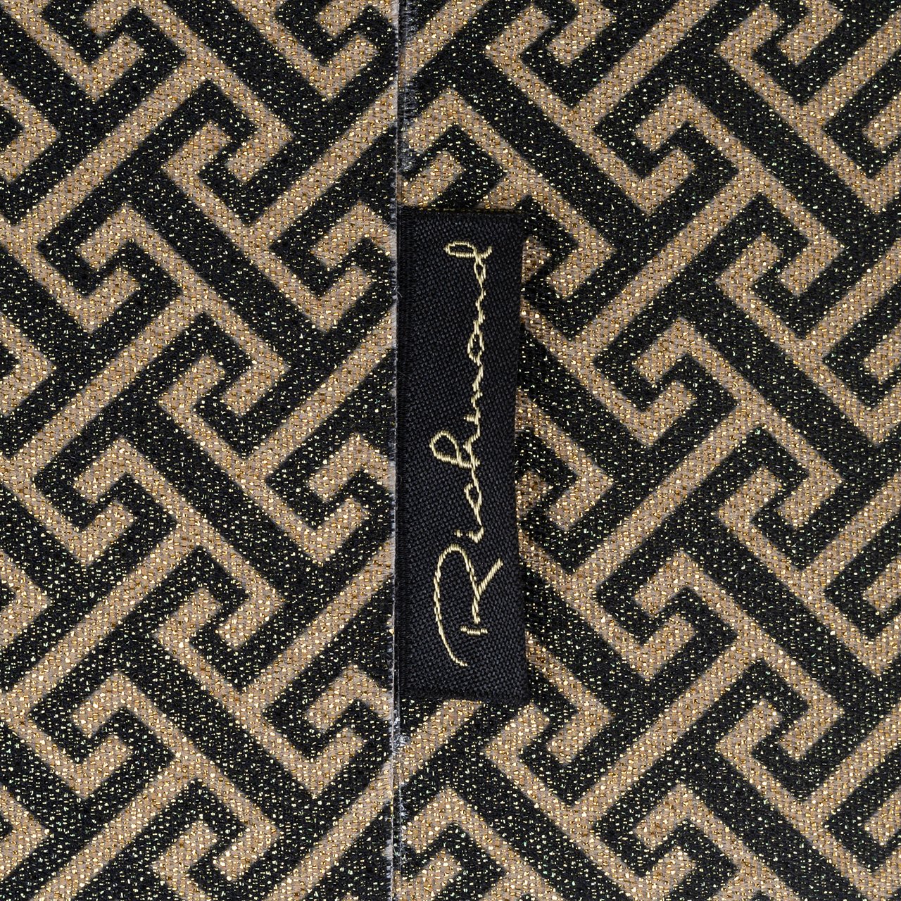 Lampshade Geo rectangle (Donna-21056-Geo Classic Big 9999 Black)- Richmond Interiors