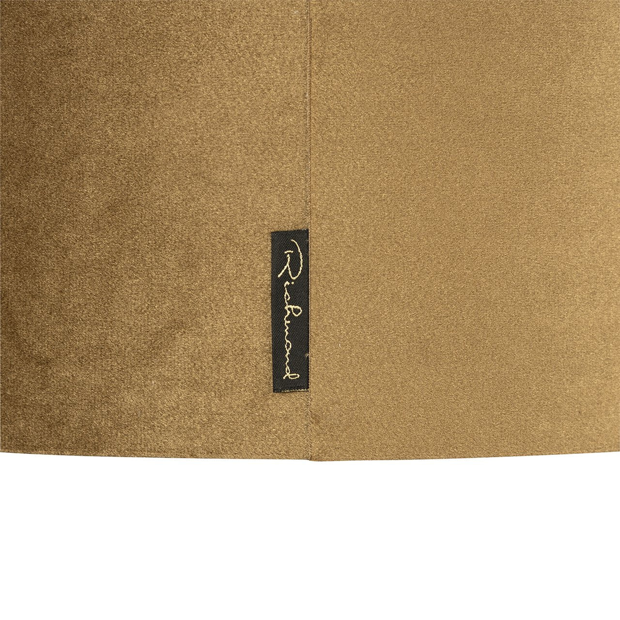 Lampshade Addy gold velvet cilinder 40Ø (Gold)- Richmond Interiors