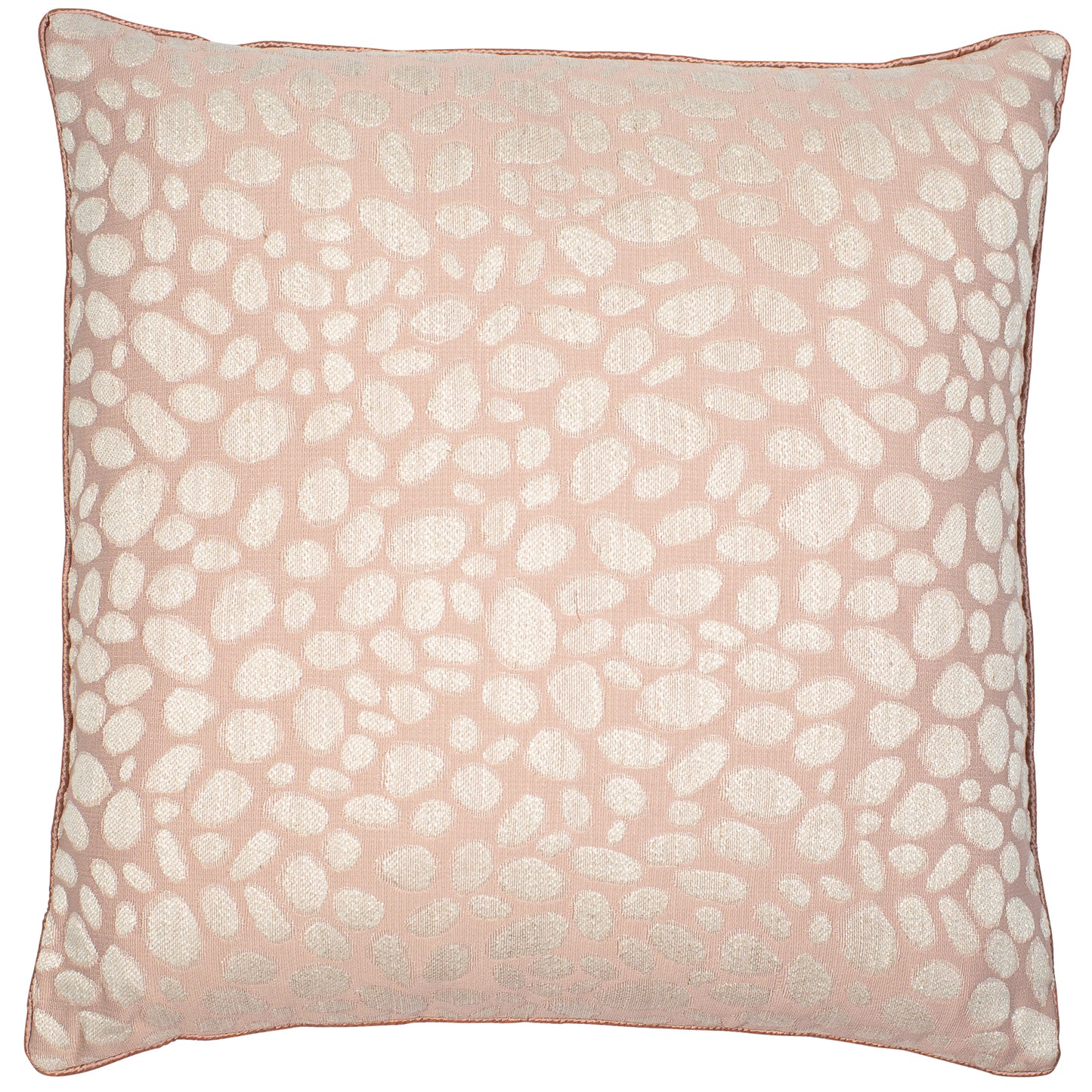 PEBBLES DESIGN WEAVE BLUSH 50 X 50