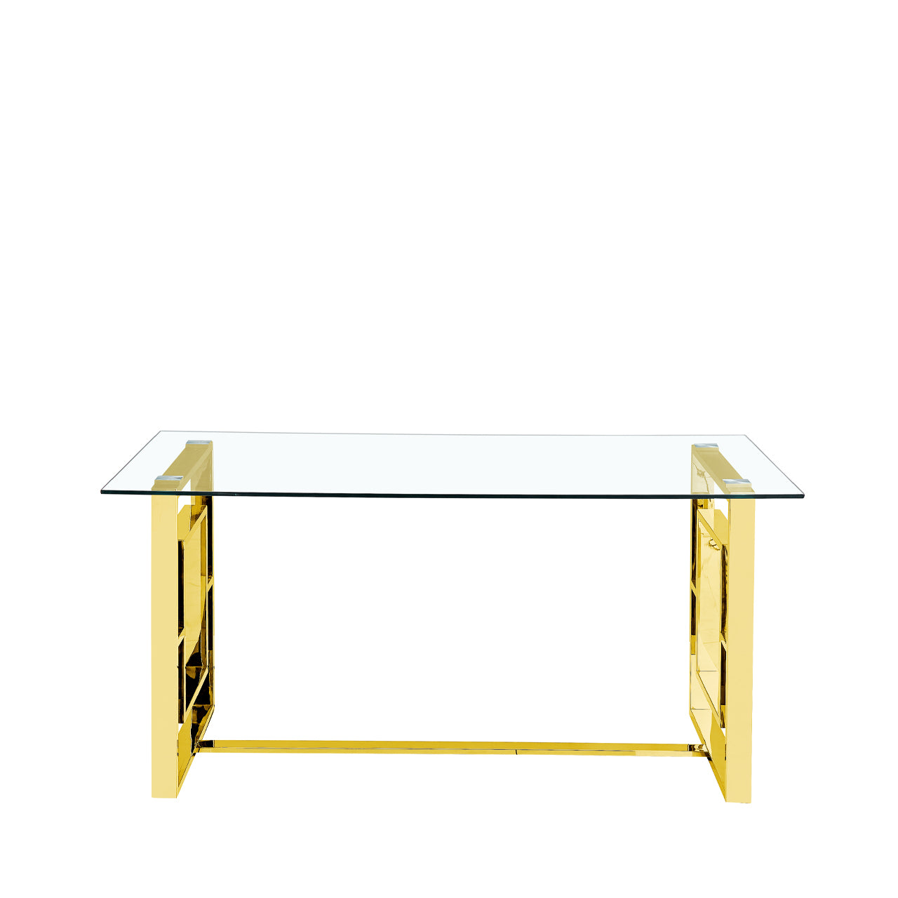 Apex Gold Metal Dining Table Glass Top - Part 2 - Base