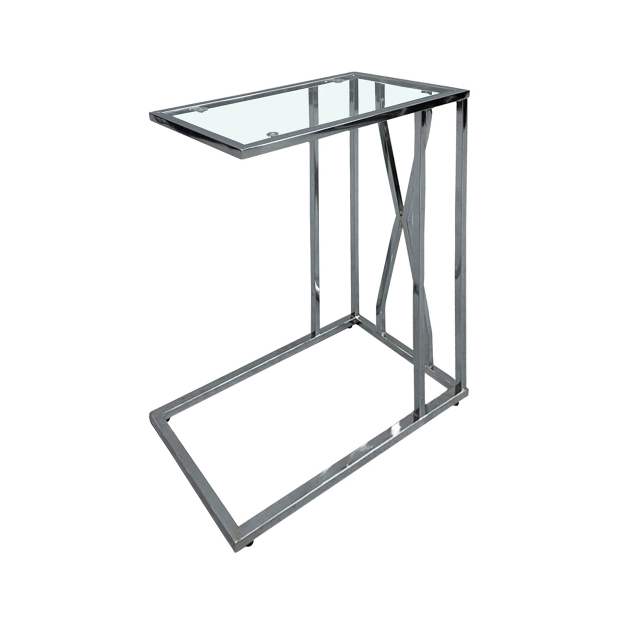 Montana Chrome and Glass Sofa Table-KD