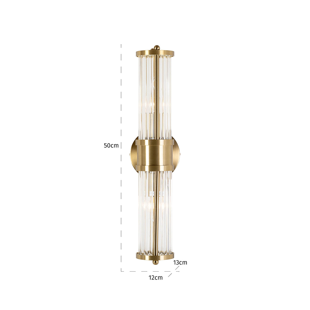 Wall lamp Lyan (Brushed Gold)- Richmond Interiors