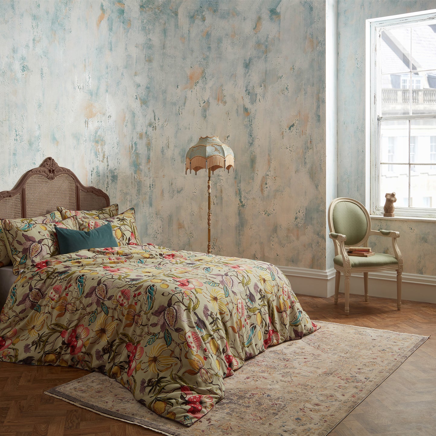 MORTON DOUBLE DUVET SET CHINTZ